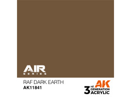 обзорное фото Акрилова фарба RAF Dark Earth / Темна Земля AIR АК-interactive AK11841 AIR Series