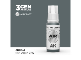 обзорное фото Акрилова фарба RAF Ocean Grey / Сірий океан AIR АК-interactive AK11842 AIR Series