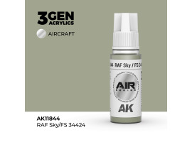 обзорное фото Акрилова фарба RAF Sky (FS34424) / сіро-жовтий AIR АК-interactive AK11844 AIR Series