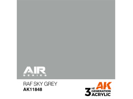 обзорное фото Акриловая краска RAF Sky Grey / Серое небо AIR АК-интерактив AK11848 AIR Series