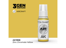 обзорное фото Акриловая краска Zinc Chromate Yellow / Цинк хромат жовтий AIR АК-interactive AK11858 AIR Series