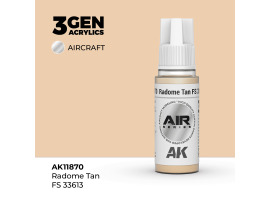 обзорное фото Акрилова фарба Radome Tan / Загар (FS33613) AIR АК-interactive AK11870 AIR Series
