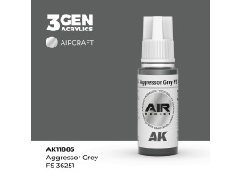Акриловая краска Aggressor Grey / Серый (FS36251) AIR АК-интерактив AK11885