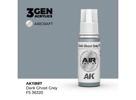 обзорное фото Акриловая краска Dark Ghost Grey / Призрачно-серый (FS36320) AIR АК-интерактив AK11887 AIR Series