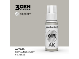 обзорное фото Акрилова фарба Camouflage Grey / Сірий камуфляж (FS36622) AIR АК-interactive AK11890 AIR Series