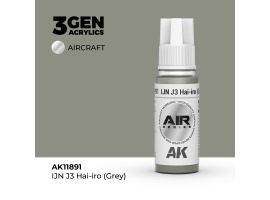 Acrylic paint IJN J3 Hai-iro (Grey) AIR AK-interactive AK11891