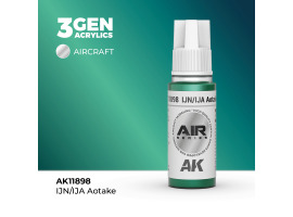 обзорное фото Акрилова фарба IJN/IJA Aotake / Бірюзовий AIR АК-interactive AK11898 AIR Series