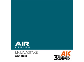 обзорное фото Акриловая краска IJN/IJA Aotake / Бирюзовый AIR АК-интерактив AK11898 AIR Series