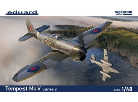 Сборная модель 1/48 Самолет Tempest Mk.V серия 2 Эдуард 84187