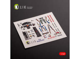 F-104G декаль інтер'єр для комплекту Kinetic 1/48 KELIK K48120