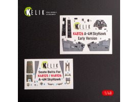 A-4M Early Production декаль интерьер для комплекта Magic Factory 1/48 KELIK K48126