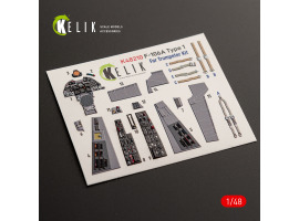 F-106 A Delta Dart Type 1 декаль интерьер для комплекта Trumpeter 1/48 KELIK K48210