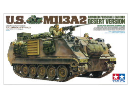 Сборная модель 1/35 американский бронетранспортёр M113A2 Desert Ver. Тамия 35265