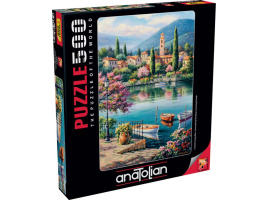 обзорное фото Puzzle Village Lake Afternoon 500pcs 500 items