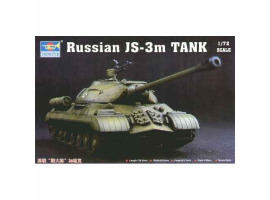 обзорное фото Assembly model 1/72 soviet tank IS-3M Trumpeter 07228 Armored vehicles 1/72