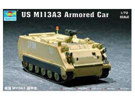 Сборная модель 1/72 Американский БТР M113A3 Трумпетер 07240