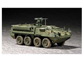 обзорное фото Збірна модель 1/72 Бронеавтомобіль М1126 Stryker Trumpeter 07255 Бронетехніка 1/72