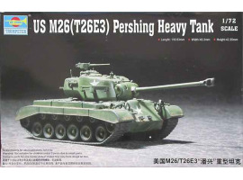 обзорное фото US M26(T26E3) Pershing Heavy Tank Бронетехника 1/72
