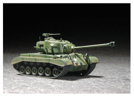 обзорное фото Збірна модель 1/72 Американський танк Pershing M26 (T26E3) Trumpeter 07264 Бронетехніка 1/72