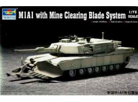 обзорное фото M1A1 with Mine Clearing Blade System Бронетехніка 1/72