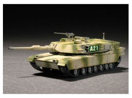 обзорное фото Scale model 1/72 Tank Abrams M1A2 Trumpeter 05357 Armored vehicles 1/72