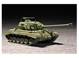 Scale model 1/72 American heavy tank M26E2 Pershing Trumpeter 07299