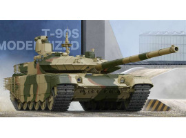 обзорное фото Сборная модель 1/35 Танк Т-90С Трумпетер 05549 Бронетехника 1/35
