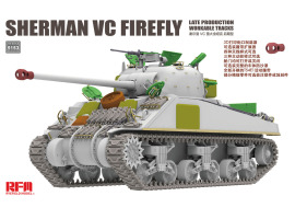 обзорное фото Збірна модель 1/35 Американський танк Sherman VC Firefly Late Production RFM RM-5153 Військова техніка