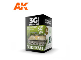 VIETNAM COLORS 3G / Набор цветов Вьетнамского камуфляжа