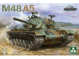 Сборная модель 1/35 Танк М48A5 Паттон Таком 2161