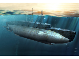 обзорное фото Збірна модель 1/35 Британський підводний човен HMS X-Craft IloveKit 63504 Підводний флот