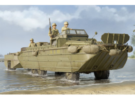 обзорное фото Scale model 1/35 GMC DUKW-353 amphibious vehicle with trailer WTCT-6 IloveKit 63539 Cars 1/35