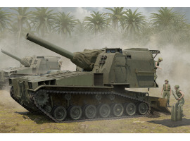 обзорное фото Scale model 1/35 US M55 203mm self-propelled howitzer IloveKit 63548 Armored vehicles 1/35