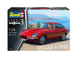 обзорное фото Автомобиль Jaguar E-Type (Coupé) Автомобили 1/24