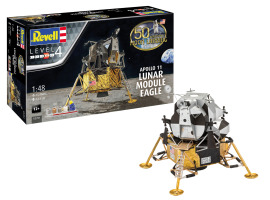 Scale model 1/48 Apollo 11 Lunar Module "Eagle" 50th Anniversary Moon Landing Revell 03701
