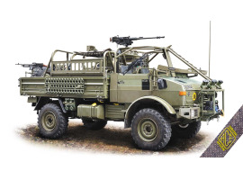 обзорное фото Сборная модель 1/72 JACAM 4x4 Унимог для патрулирования на большие расстояния (4x4) ACE 72458 Автомобили 1/72