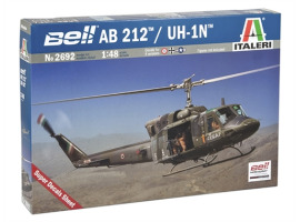 обзорное фото Збірна модель 1/48 вертоліт BELL AB 212 / UH 1N Italeri 2692 Гелікоптери 1/48
