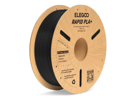 обзорное фото Пластик ELEGOO RAPID PLA+ Filament Ø1.75мм "Black" (чорний) 1кг Комплектуючі та аксесуари