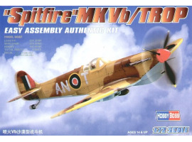 обзорное фото Buildable model of the British fighter "Spitfire" MK.Vb TROP Aircraft 1/72