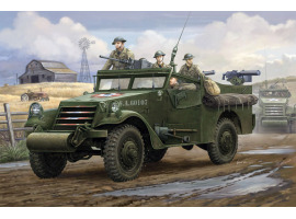обзорное фото Збірна модель U.S. M3A1  "White Scout Car"  Early Production Автомобілі 1/35