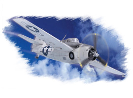 обзорное фото Збірна модель 1/72 Американський винищувач FM-1 "Wildcat" HobbyBoss 80221 Літаки 1/72