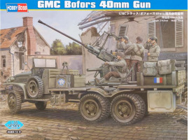 обзорное фото Збірна модель GMC Bofors 40mm Gun Артилерія 1/35