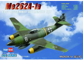 обзорное фото Buildable model of the German fighter Me262A-1a Aircraft 1/72