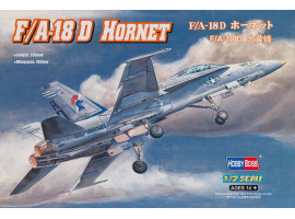 обзорное фото Збірна модель винищувача F/A-18D HORNET-F/A-18D Літаки 1/72