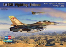 обзорное фото Збірна модель американського винищувача F-16B Fighting Falcon Літаки 1/72