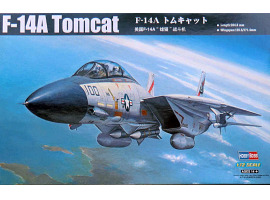 обзорное фото Сборная модель американского истребителя F-14A Tomcat Самолеты 1/72