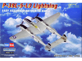 Сборная модель истребителя P-38L-5-L0 Lightning