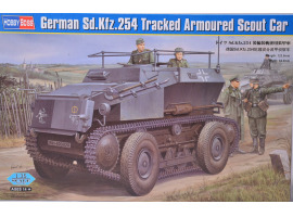 обзорное фото Сборная модель German Sd.Kfz.254 Tracked Armoured Scout Car Бронетехника 1/35