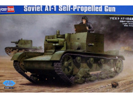 обзорное фото Сборная модель советского танка AT-1 Self-Propelled Gun Артиллерия 1/35