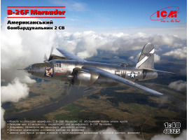 обзорное фото Сборная модель 1/48 Американский бомбардировщик B-26F Marauder ICM 48325 Самолеты 1/48